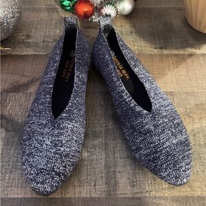 Bernie Mev blue slip on shoe size 38 /7.5